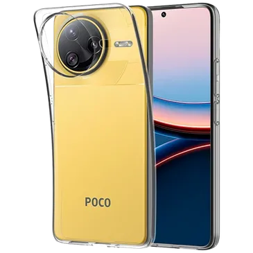 Just in Case TPU Back Cover Transparente Poco F7 Ultra