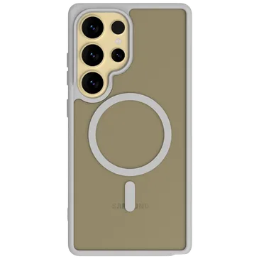 Just in Case Military Grade Plástico Back Cover Cinzento Magnético Samsung Galaxy S25 Ultra