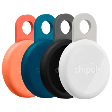 Chipolo LOOP Preto/Branco/Azul/Laranja 4-Pack