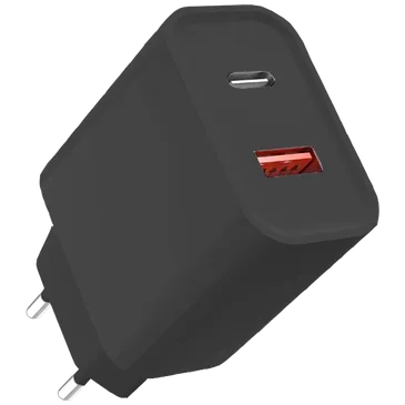 Grab 'N Go USB USB-C Carregador Rápido 20W Preto
