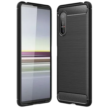 Just in Case Rugged TPU Back Cover Preto Sony Xperia 10 III
