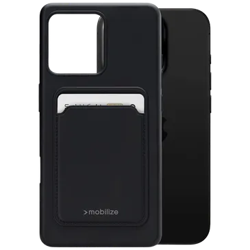 Mobilize Cardcase TPU Back Cover Preto Apple iPhone 16 Pro