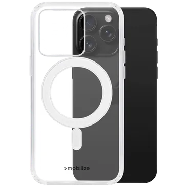 Mobilize PC Back Cover Transparente Magnético Apple iPhone 16 Pro Max