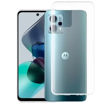 Just in Case TPU Back Cover Transparente Motorola Moto G23