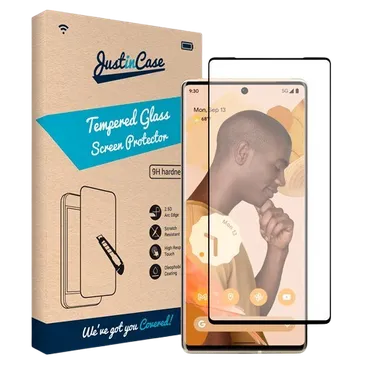 Just in Case Protector de Ecrã de Vidro Temperado Edge to Edge Google Pixel 6