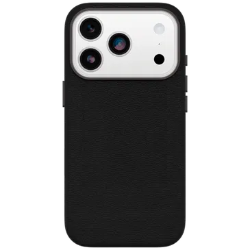 OtterBox Symmetry Cactus Leather Back Cover Preto Magnético Apple iPhone 17 Pro