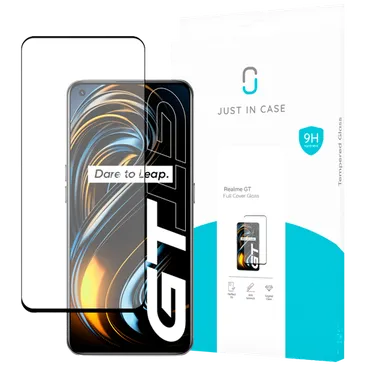 Just in Case Protector de Ecrã de Vidro Temperado Edge to Edge Realme GT