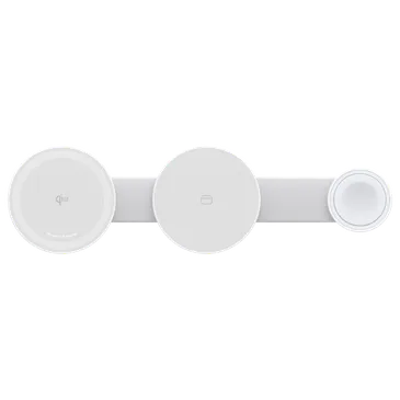 Anker MagGo 3-In-1 Dobrável Carregador Rápido Sem Fios Branco