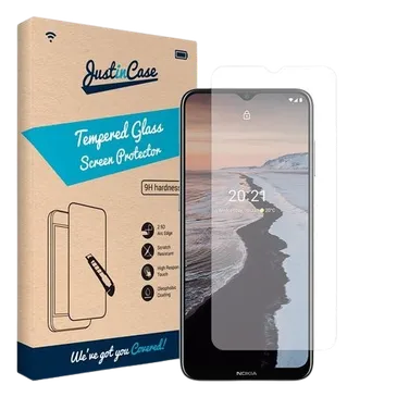 Just in Case Clear Protector de Ecrã de Vidro Temperado Nokia G10/G20