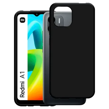 Just in Case TPU Back Cover Preto Xiaomi Redmi A1/A2