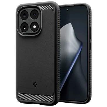 Spigen Rugged Armor TPU Back Cover Preto Xiaomi 15T