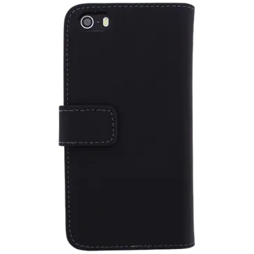 Mobilize Slim Wallet Book Case Apple iPhone 5/5S/SE Preto