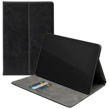 Mobilize PU-Couro Premium Folio Book Capa Preto Apple iPad Air 2024 11/2025 11/2026 11
