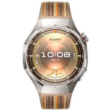 Huawei Watch GT 6 Pro 46mm Prata (Correia Castanho)