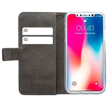 Mobilize Pu-Couro Book Capa Preto Apple iPhone Xs Max