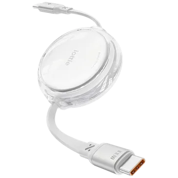 iOttie Extensível USB-C Para USB-C Cabo 100W Branco 2-Pack