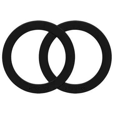 Mobilize Magnético Anel Preto (2-Pack)
