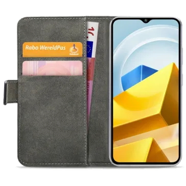 Mobilize Pu-Couro Book Capa Preto Poco M5 4G