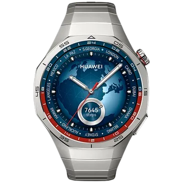 Huawei Watch GT 5 Pro 46mm Prata (Faixa De Metal Prateada)