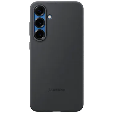 Samsung Silicone Back Cover Preto Samsung Galaxy S25+