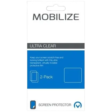 Mobilize Clear Protector de Ecrã Motorola Moto G6 Pacote de 2