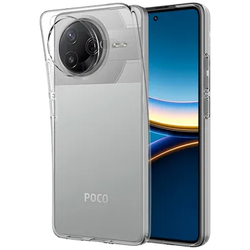 Just in Case TPU Back Cover Transparente Poco F7 Pro