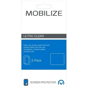 Mobilize Plastic Clear Protector de Ecrã Motorola Moto G 5G Pacote de 2