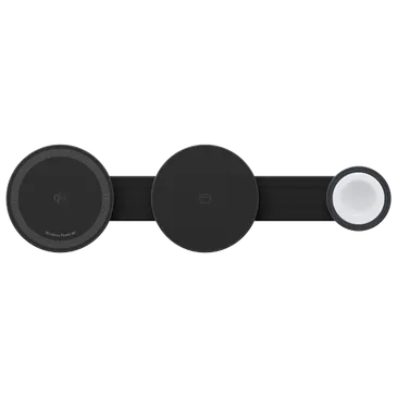Anker MagGo 3-In-1 Dobrável Carregador Rápido Sem Fios Preto