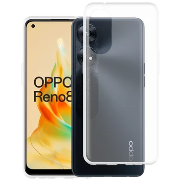 Just in Case TPU Back Cover Transparente OPPO Reno8 T