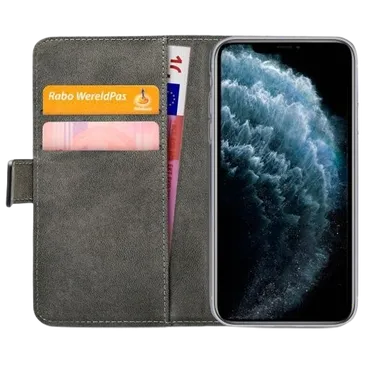 Mobilize Pu-Couro Book Capa Preto Apple iPhone 11 Pro Max