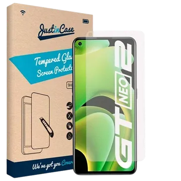 Just in Case Protector de Ecrã de Vidro Temperado Edge to Edge Realme GT Neo2