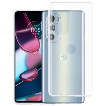 Just in Case TPU Back Cover Transparente Motorola Edge 30 Pro