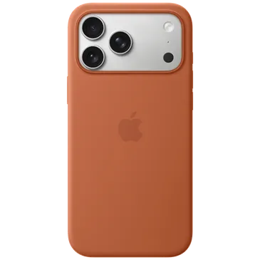 Apple Silicone Back Cover Castanho MagSafe Apple iPhone 17 Pro Max