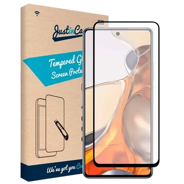 Just in Case Protector de Ecrã de Vidro Temperado Edge to Edge Xiaomi 11T/11T Pro