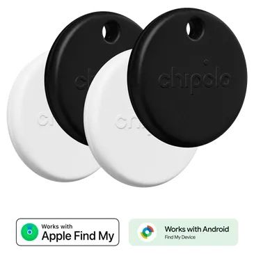 Chipolo POP Preto/Branco - 4-Pack