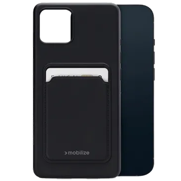Mobilize Cardcase TPU Back Cover Preto Apple iPhone 13 Mini