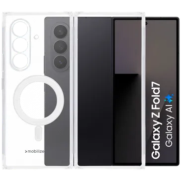 Mobilize PC Back Cover Transparente Magnético Samsung Galaxy Z Fold 7