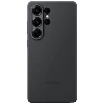 Samsung Silicone Back Cover Preto Samsung Galaxy S25 Ultra