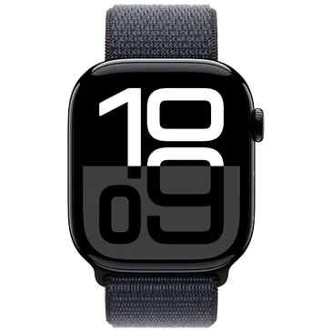 Apple Watch Series 10 46mm Preto (Bracelete De Nylon Preta)