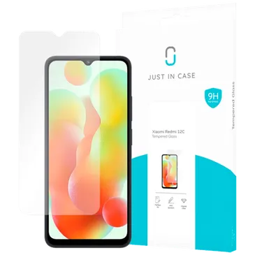 Just in Case Protector De Ecrã Transparente De Vidro Temperado Xiaomi Redmi 12C