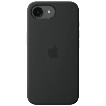 Apple Silicone Back Cover Preto MagSafe Apple iPhone 17e
