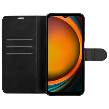 Just in Case PU-Couro Book Capa Preto Samsung Galaxy Xcover 7 Pro