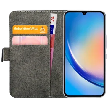 Mobilize Pu-Couro Book Capa Preto Samsung Galaxy A34
