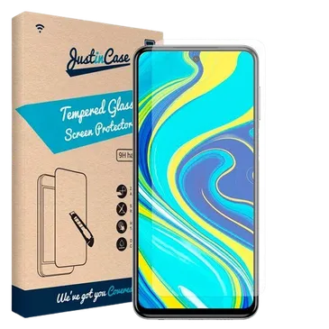 Just in Case Protector de Ecrã de Vidro Temperado Xiaomi Redmi Note 9S/Note 9 Pro