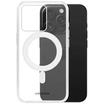 Mobilize PC Back Cover Transparente Magnético Apple iPhone 16 Pro