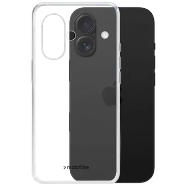 Mobilize TPU Back Cover Transparente Apple iPhone 16