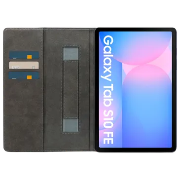 Mobilize Premium Folio PU-Couro Book Capa Preto Samsung Galaxy Tab S10 FE/S10 Lite
