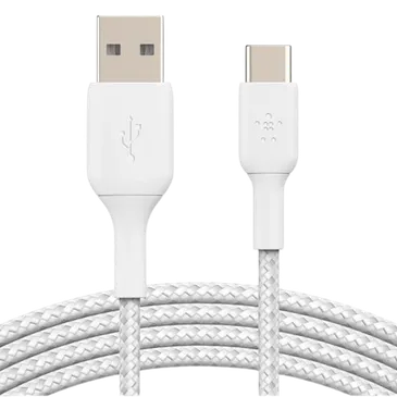 Belkin Boost Charge USB-C Cabo Braided 1 Metro Branco