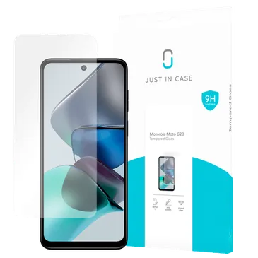 Just in Case Protector De Ecrã Transparente De Vidro Temperado Motorola Moto G23