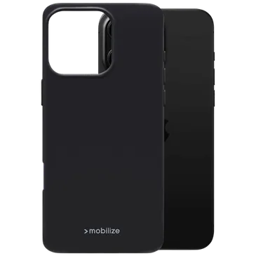 Mobilize TPU Back Cover Preto Apple iPhone 16 Pro Max